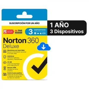 Antivirus Norton 360 Deluxe (1 Año)