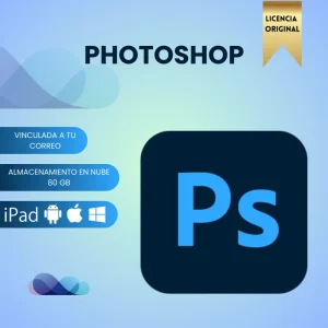 Licencia Adobe Photoshop (Suscripción Anual)